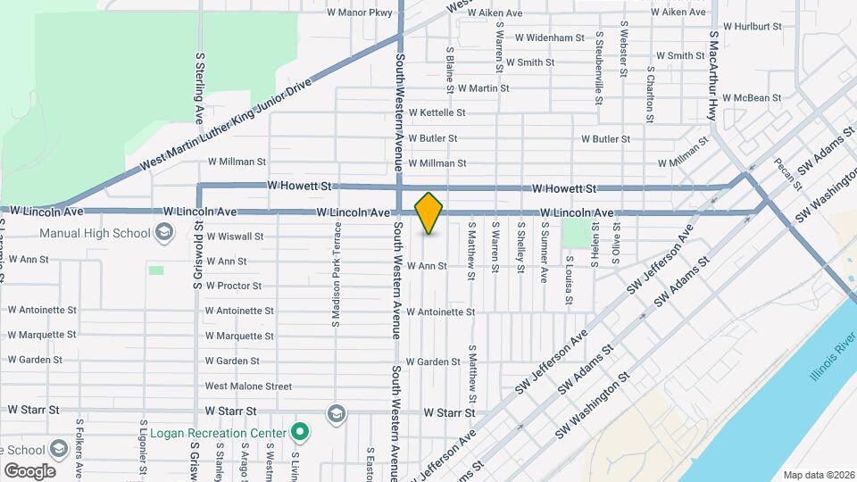 800 S Greenlawn Ave, Unit 209-11 Map and Location Details