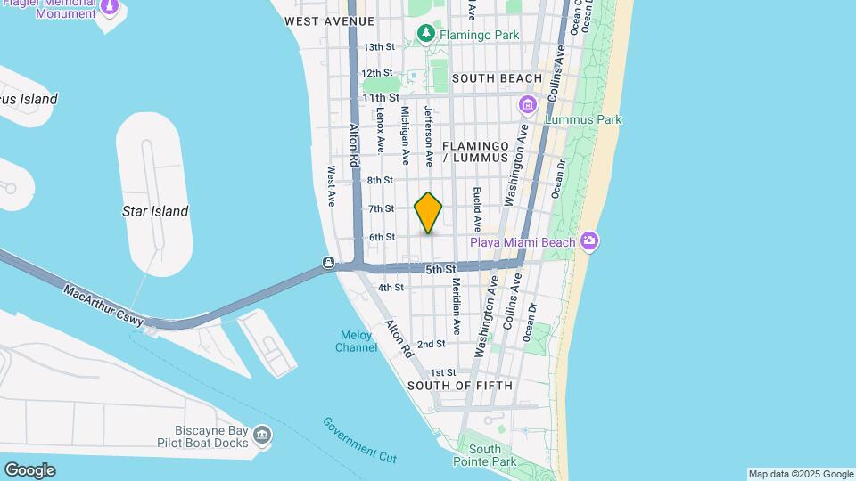 900 6th St Map and Location Details