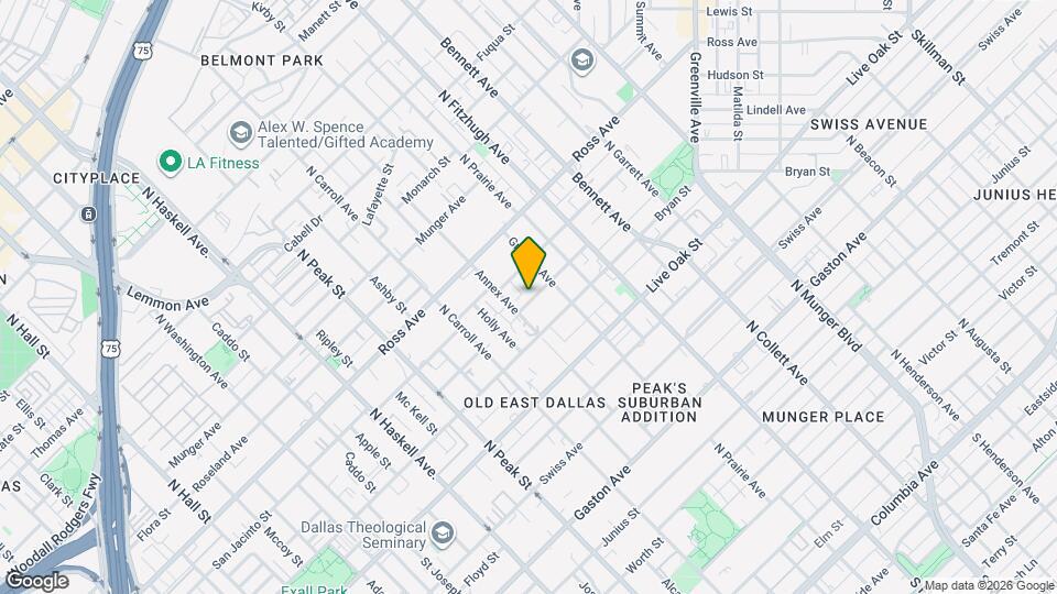 4609 Virginia Ave Map and Location Details