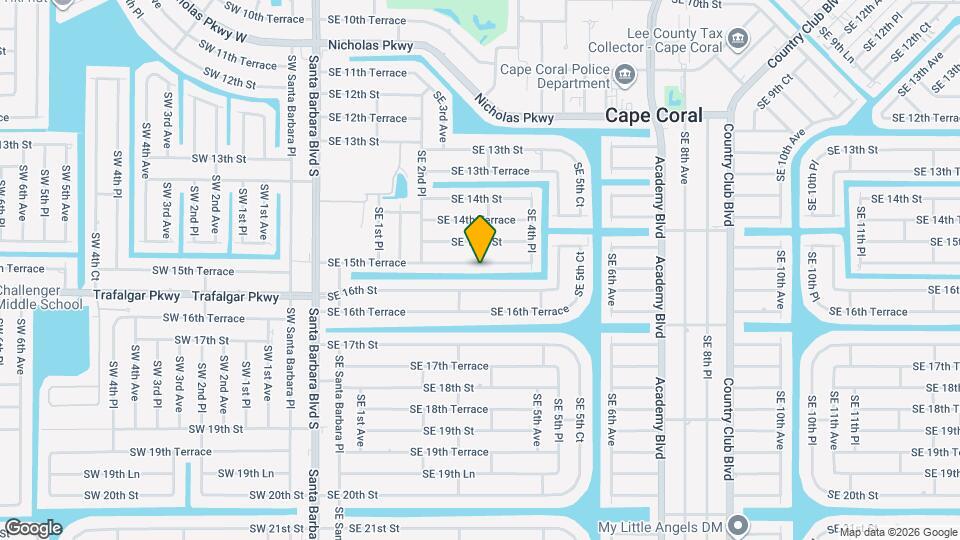 314 SE 15th Terrace Map and Location Details