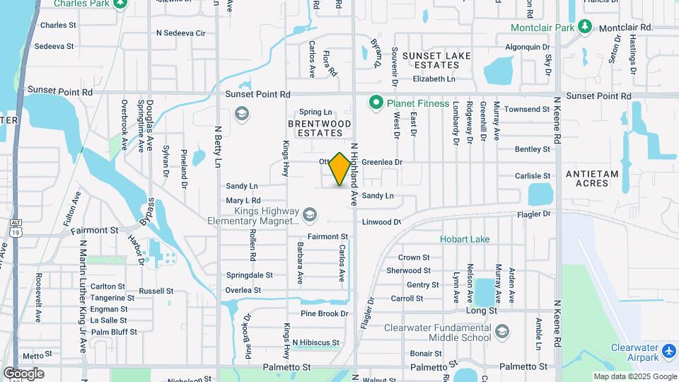 1475 Sandy Ln Map and Location Details