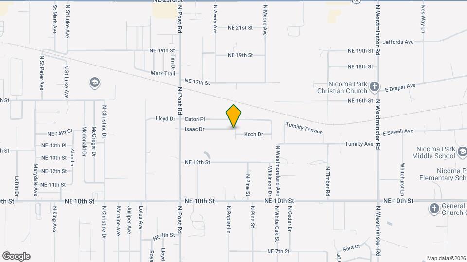 10220 Isaac Dr Map and Location Details
