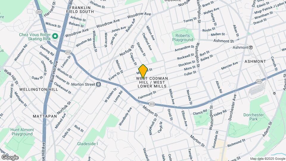 99 Capen St Mapa y Detalles de la Ubicación