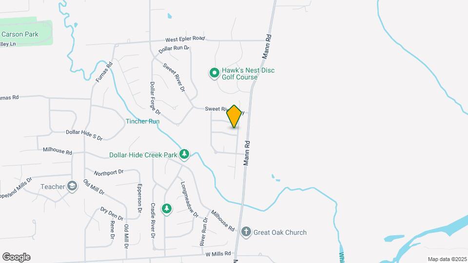 5106 Sandy Forge Dr Map and Location Details