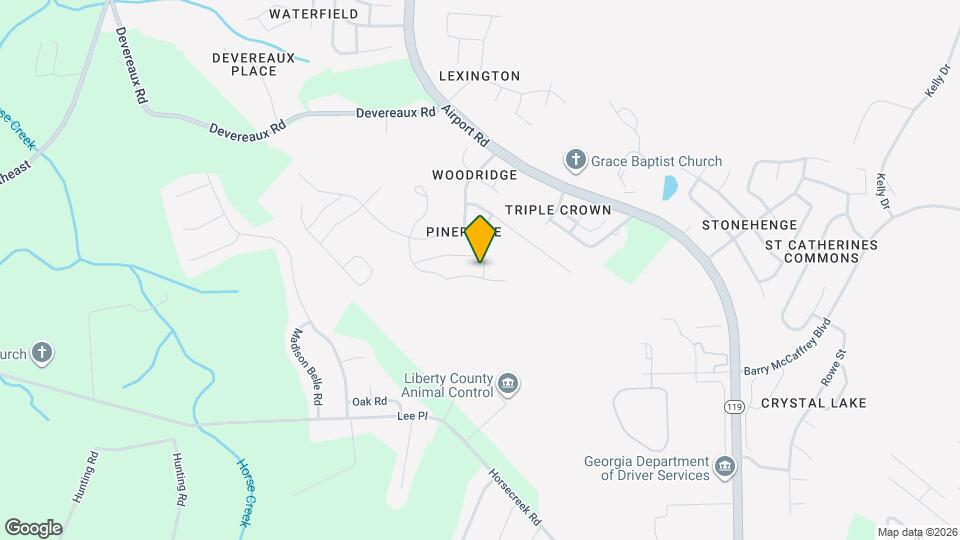 1430 Evergreen Trl Map and Location Details