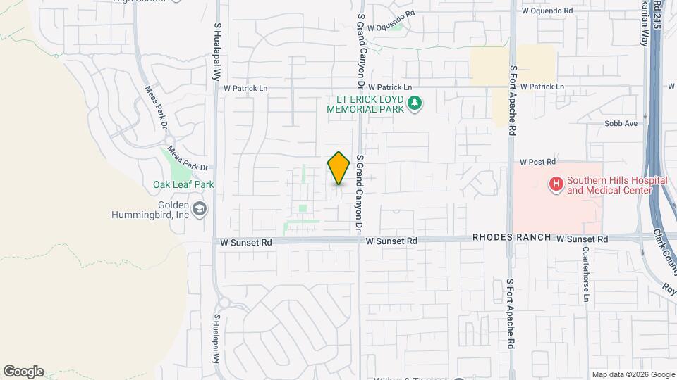 6360 Pebblecreek Lodge Way Map and Location Details