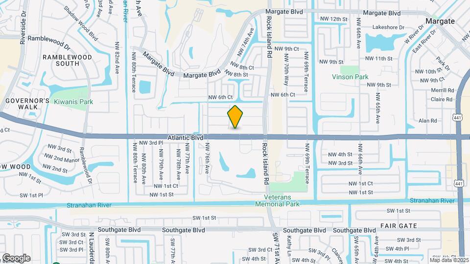 7405 W Atlantic Blvd Map and Location Details