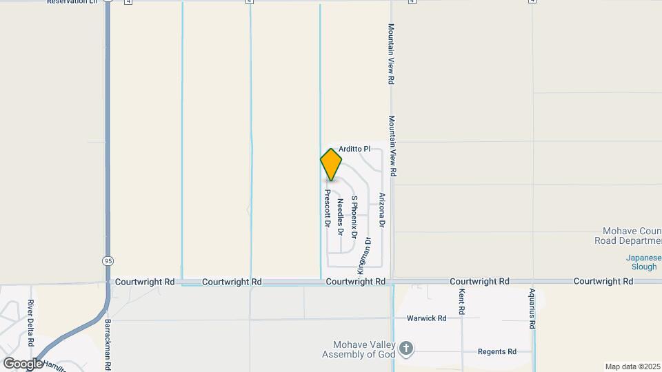 9826 Needles Dr Map and Location Details