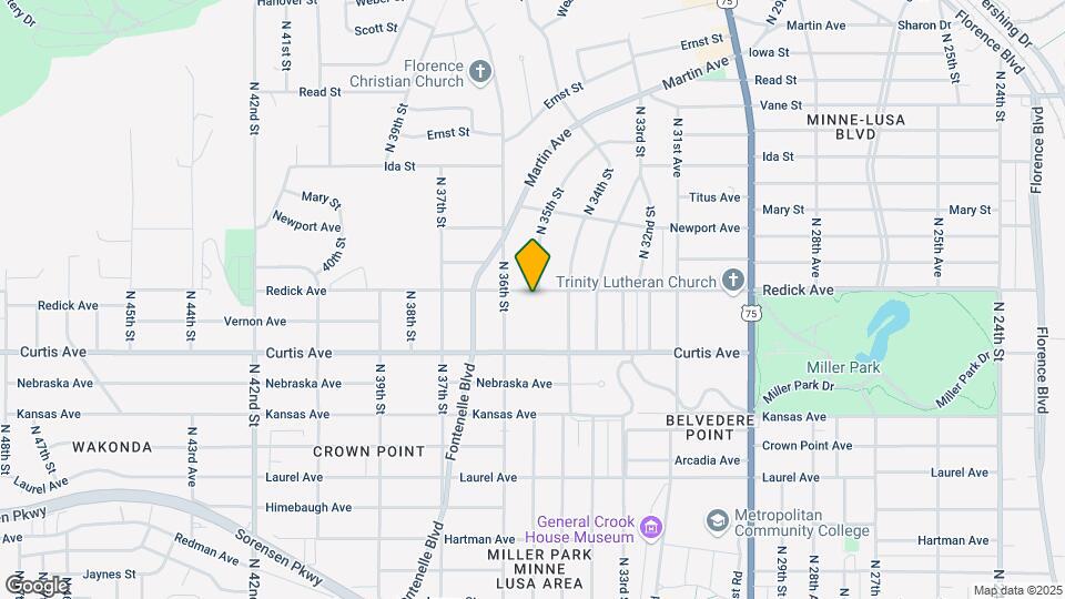3501 Redick Ave Map and Location Details