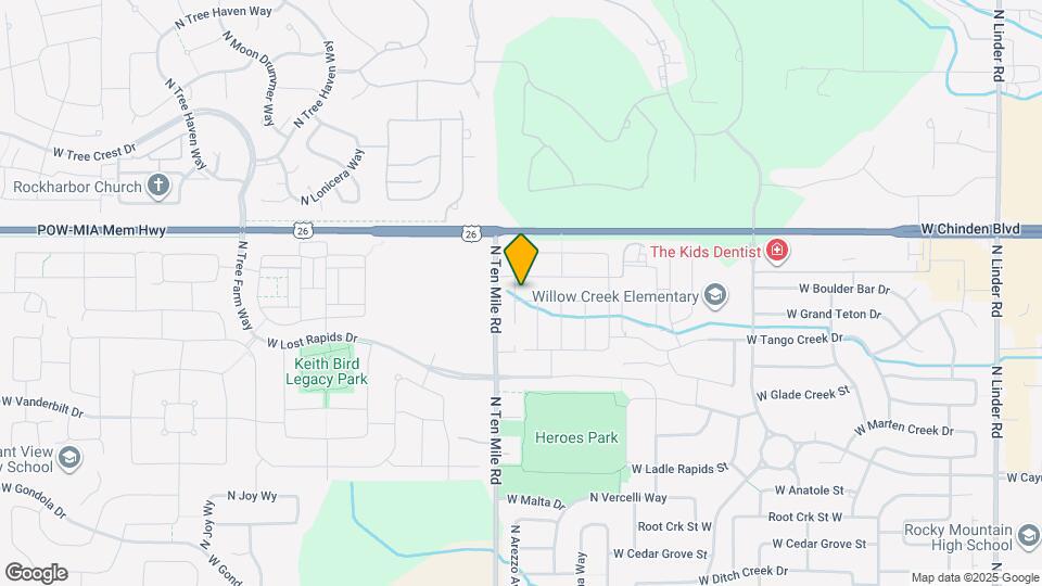 3120 W Sunny Cove St Map and Location Details