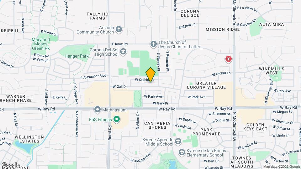 4632 W Gail Dr Map and Location Details