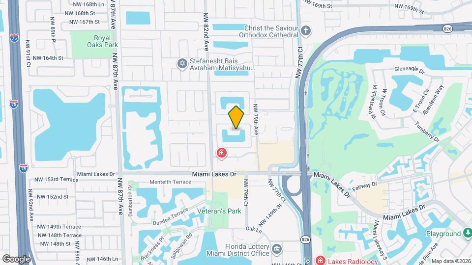 15763 NW 80th Ave Map and Location Details