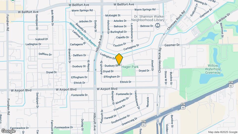 5807 Duxbury St Map and Location Details