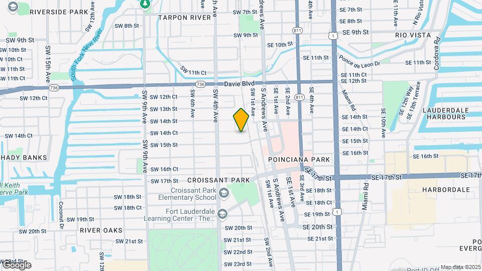 208 SW 14th Ct Mapa y Detalles de la Ubicación