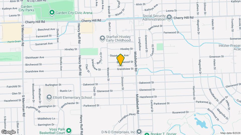 29618 Grandview St Map and Location Details