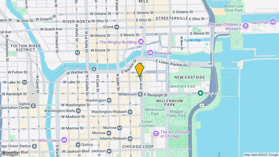 204 N Michigan Ave Map and Location Details