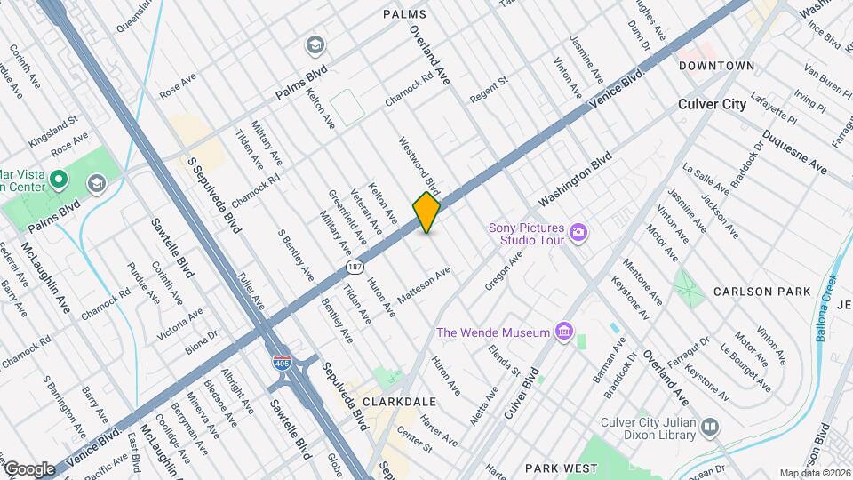 3827 Girard Ave Mapa y Detalles de la Ubicación