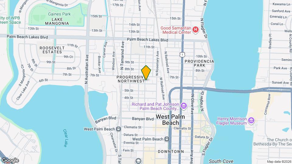 641 6th St Map and Location Details