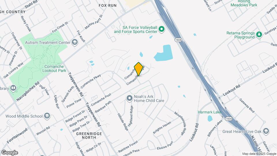 6906 Comanche Cougar Map and Location Details