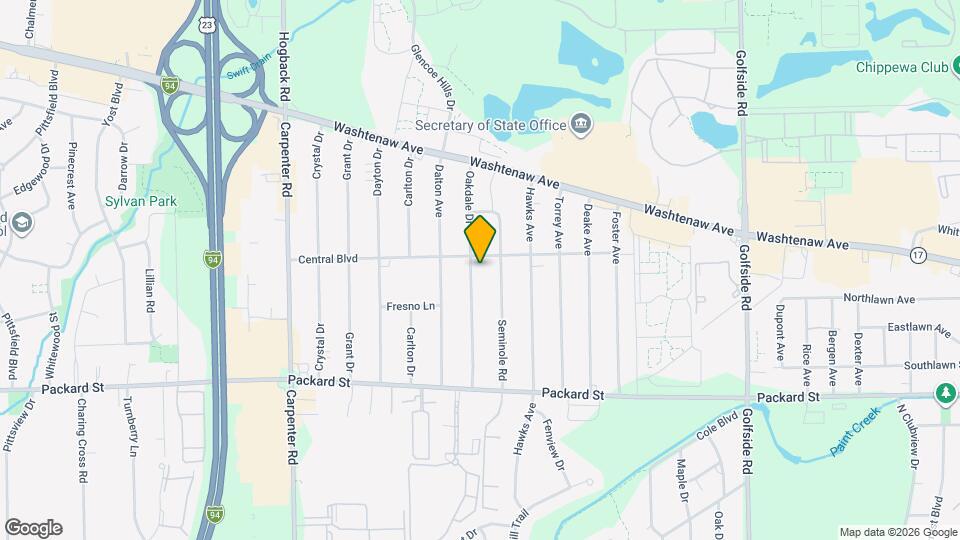 2727 Oakdale Dr Mapa y Detalles de la Ubicación