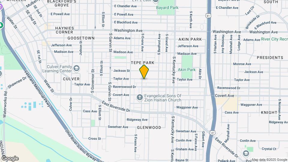 803 Taylor Ave Map and Location Details