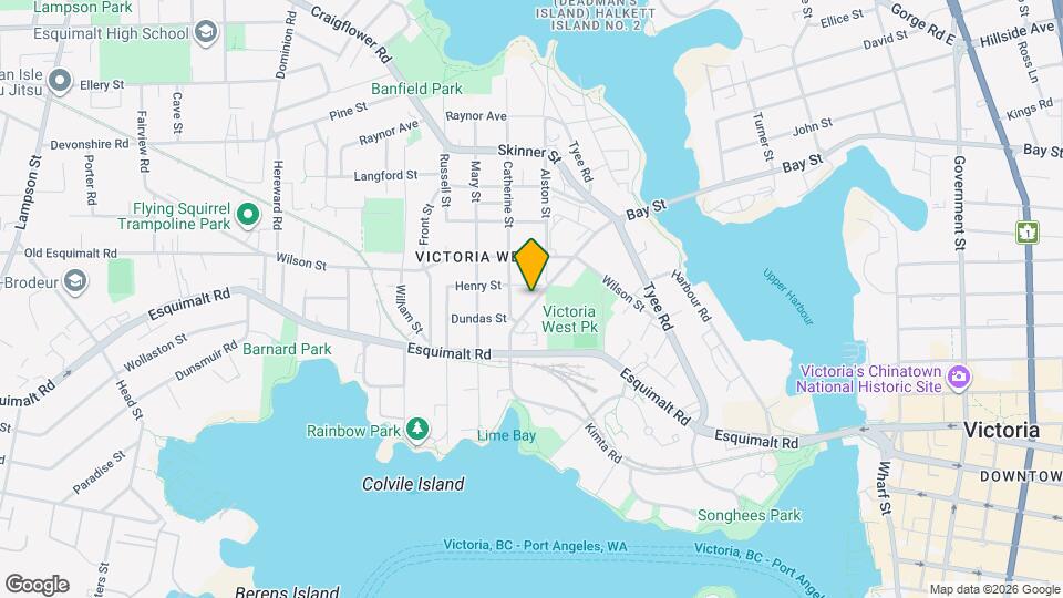 84 Bay St Map and Location Details