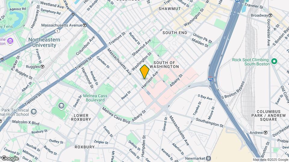53 E Springfield St, Unit 4 Map and Location Details