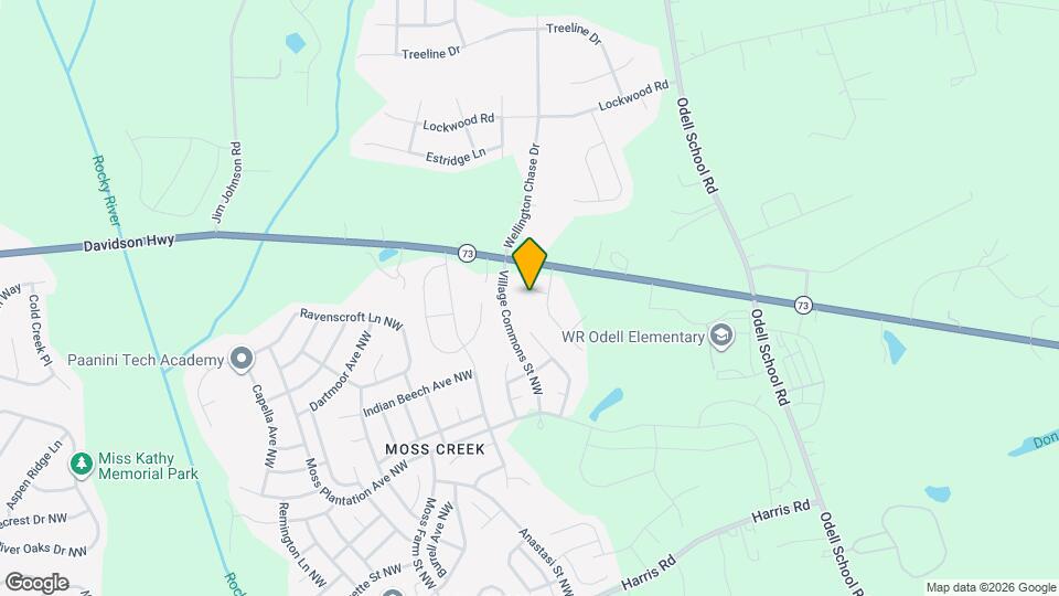 9417 Village View Ct NW Map and Location Details