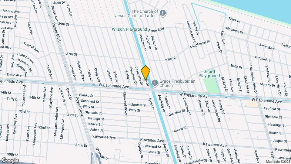 4416 Wilson Dr Map and Location Details