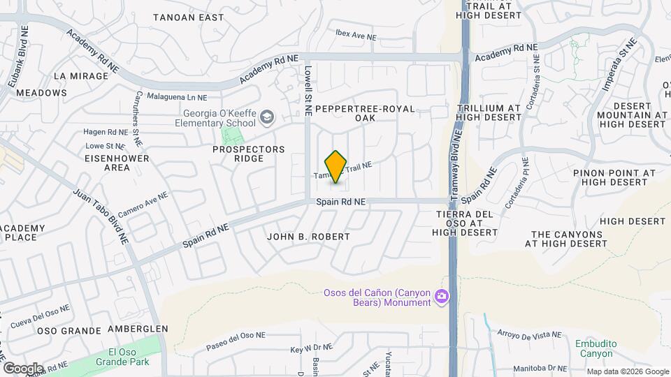 5710 Balsa Ct Map and Location Details