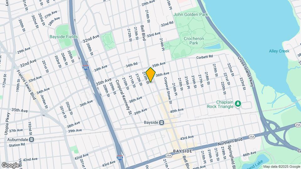 36-21 213th St Map and Location Details