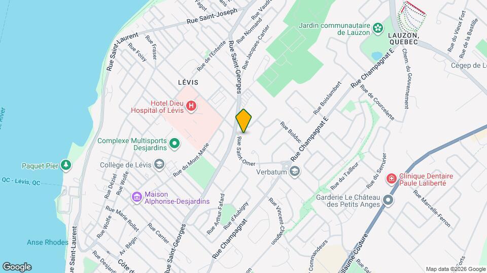 484 Saint-Omer Rue Map and Location Details