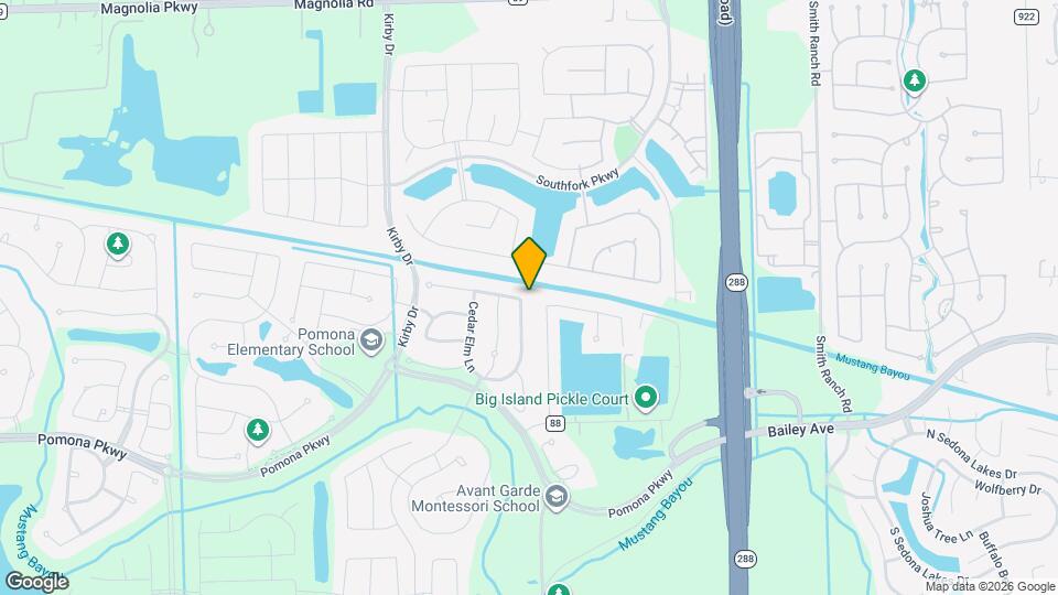 4303 Cottonwood Creek Ln Map and Location Details