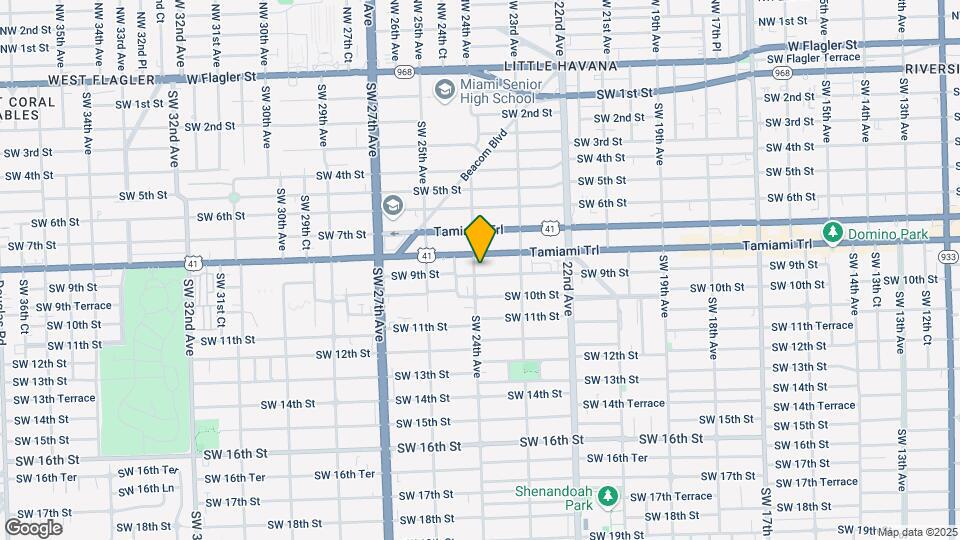 835 SW 24th Ave Map and Location Details