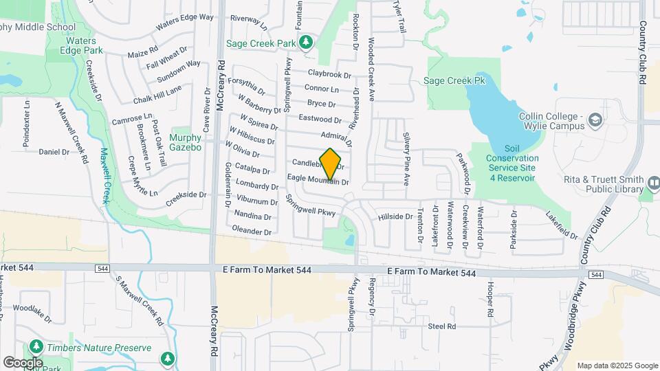 3017 Eagle Mountain Dr Map and Location Details