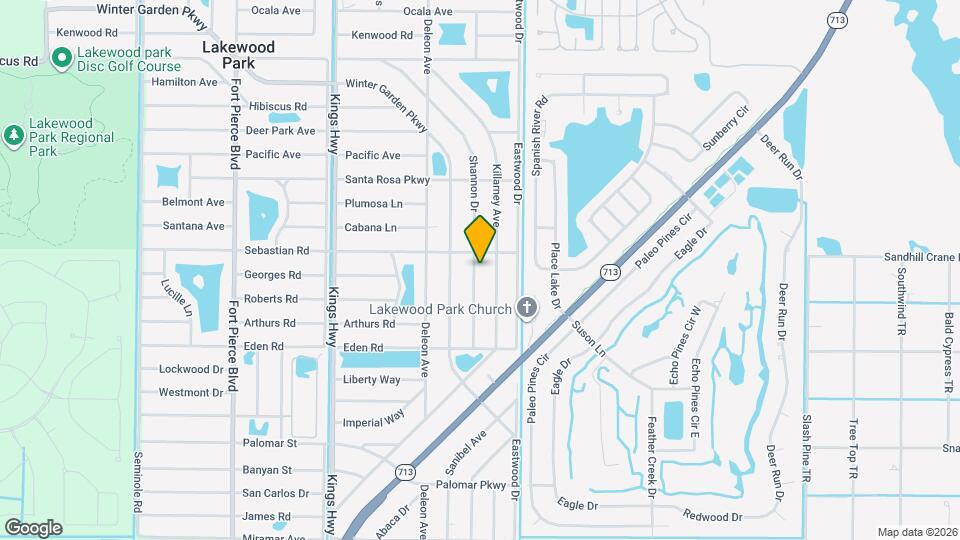 5510 Shannon Dr Map and Location Details