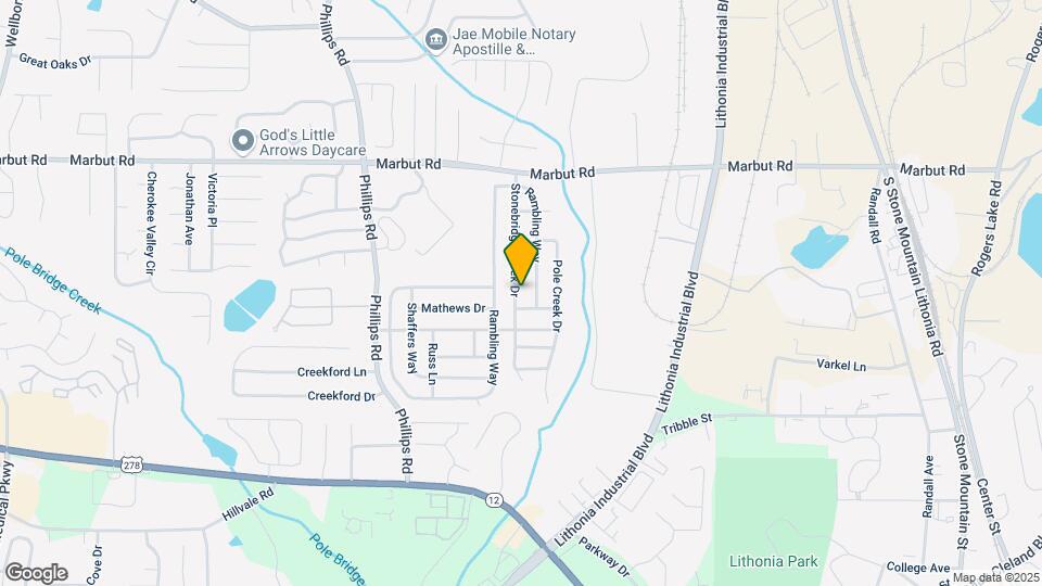 3034 Stonebridge Creek Dr Mapa y Detalles de la Ubicación