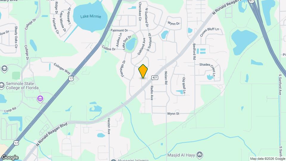 4251 Tangerine Ave Map and Location Details