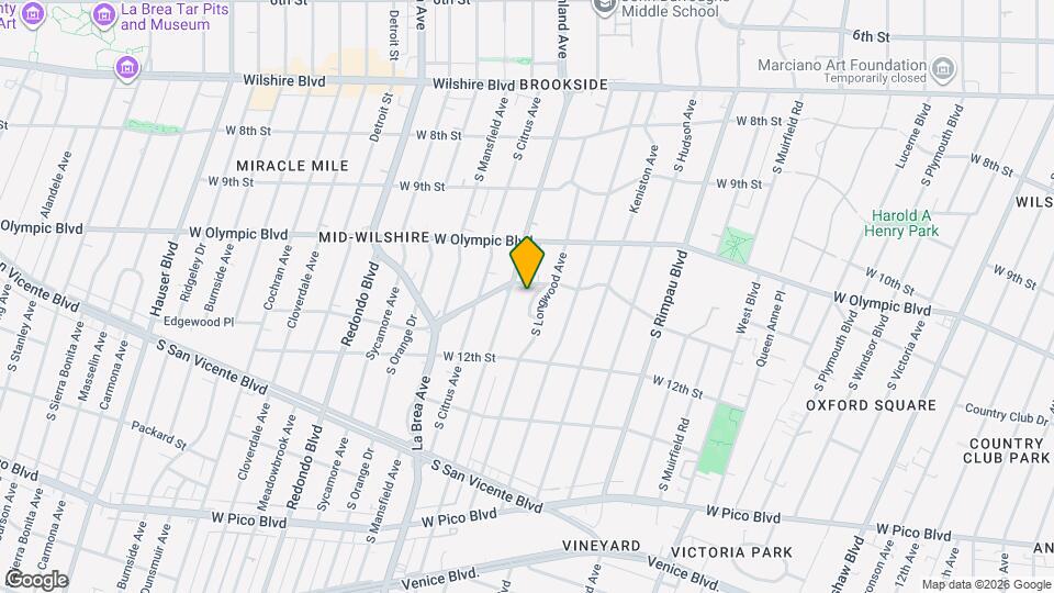 1117 Longwood Pl Map and Location Details