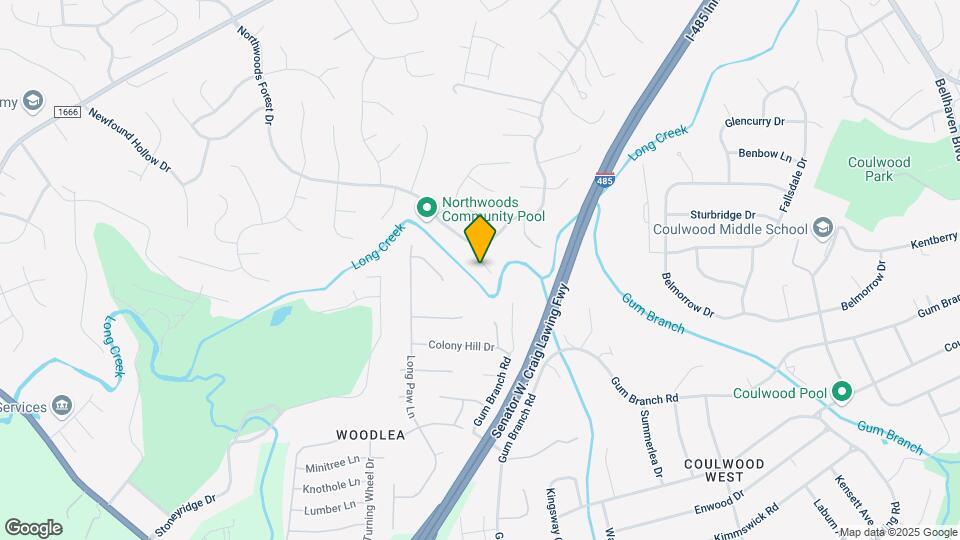1623 Oak Knoll Ln Map and Location Details