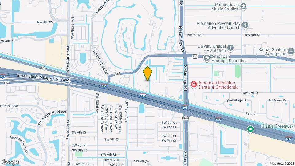 176 SW 127th Terrace Map and Location Details