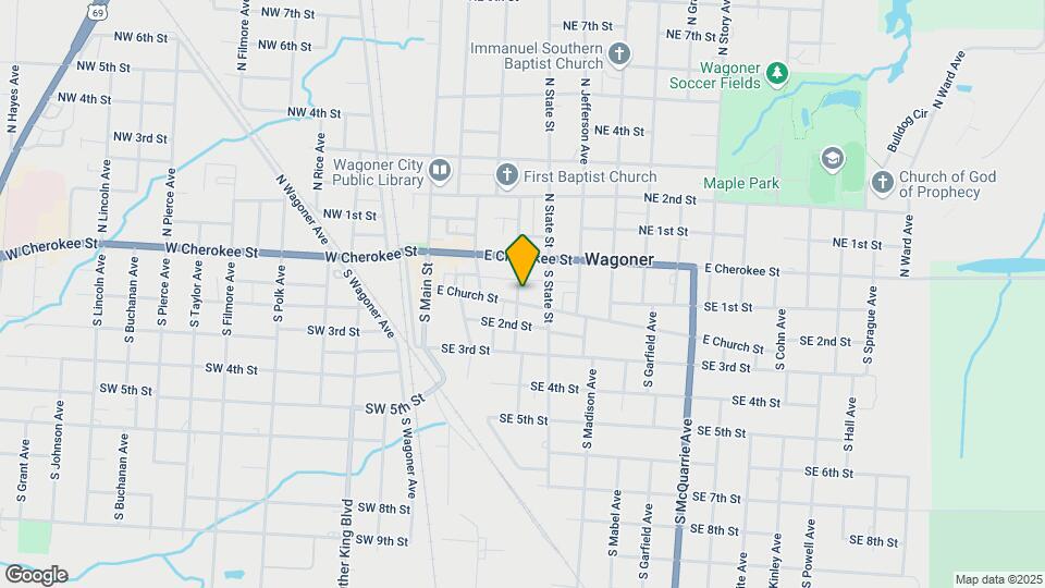 401 E Church St, Unit C Mapa y Detalles de la Ubicación