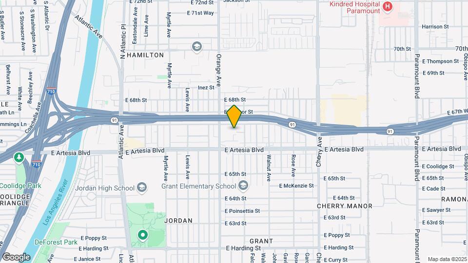 6659 Gundry Ave Map and Location Details