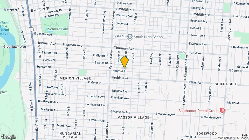 530 Hanford St Map and Location Details