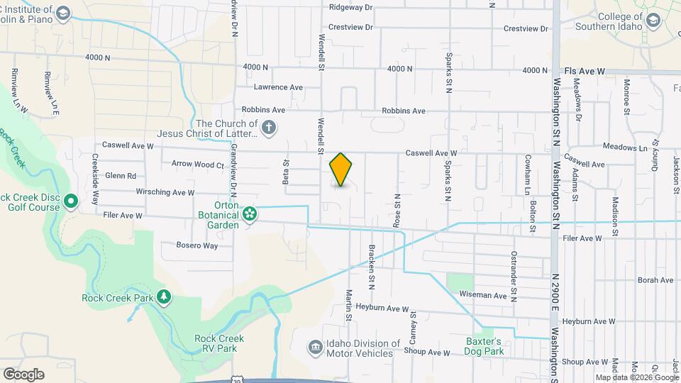 600 Saratoga Dr Map and Location Details