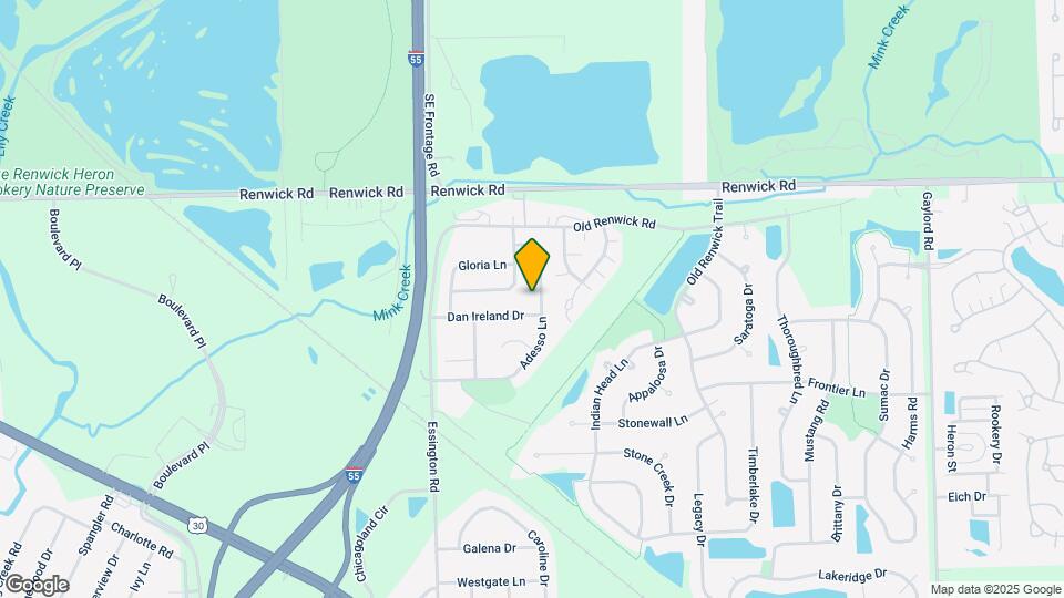 3805 Adesso Ln Map and Location Details