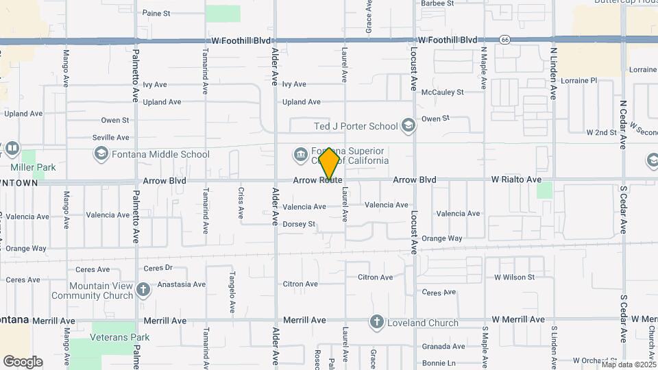 17855 Arrow Blvd Mapa y Detalles de la Ubicación