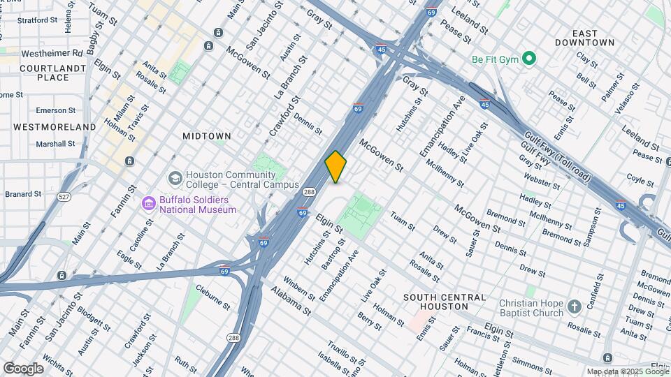 2034 Tuam St Map and Location Details