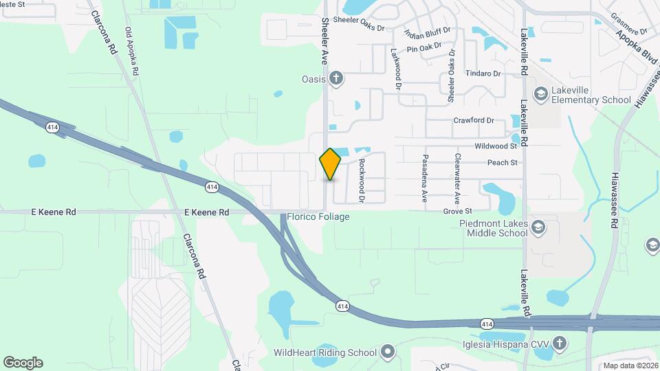 2016 Cobblefield Cir Mapa y Detalles de la Ubicación