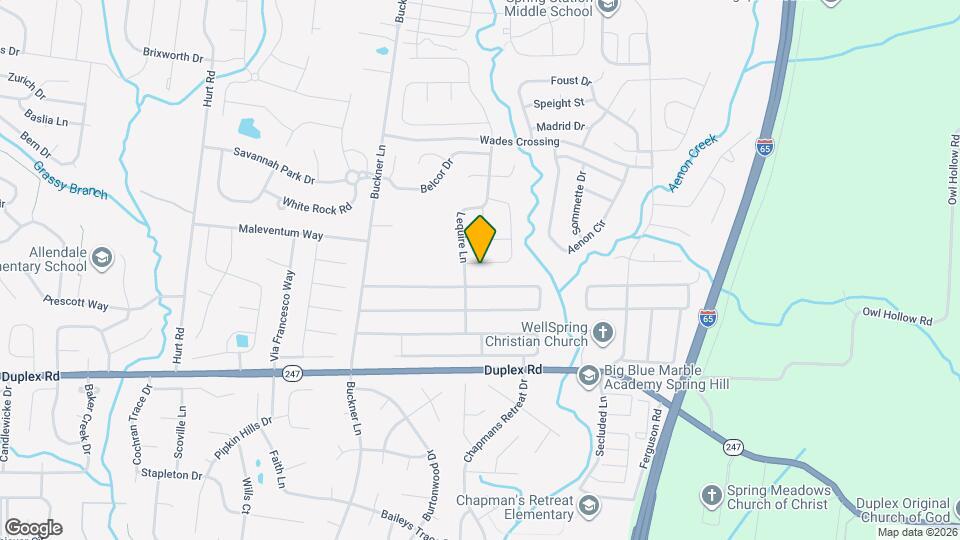 6043 Spade Dr Map and Location Details